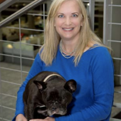 Jodi Watson with dog